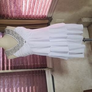 Rhinestone tunic dress